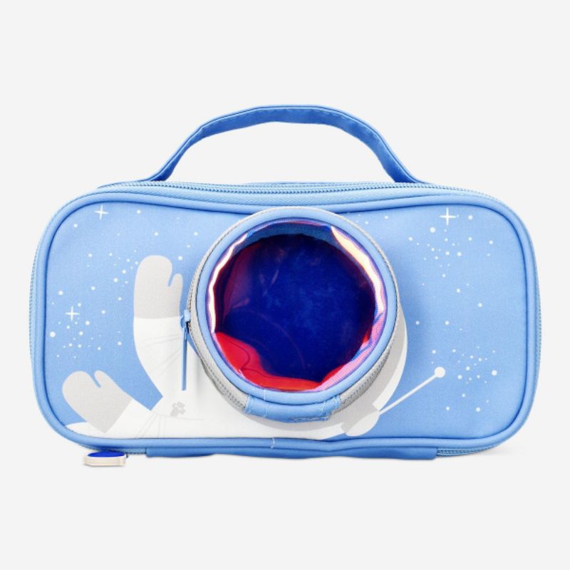 

Kotak Pensil Tempat Pulpen Pencil Case Astronaut