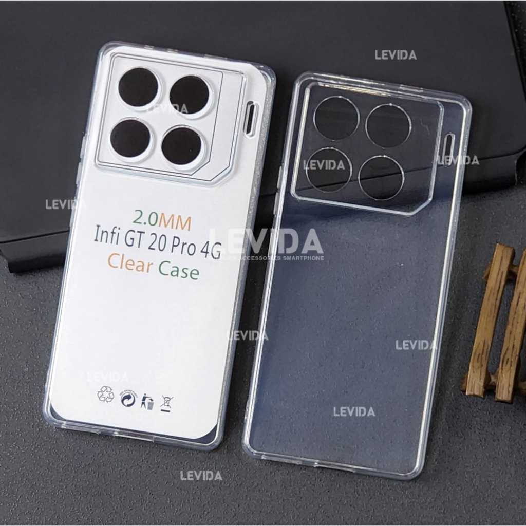 Infinix GT 20 Pro Softcase Clear 2.0mm Case Bening Infinix GT 20 Pro