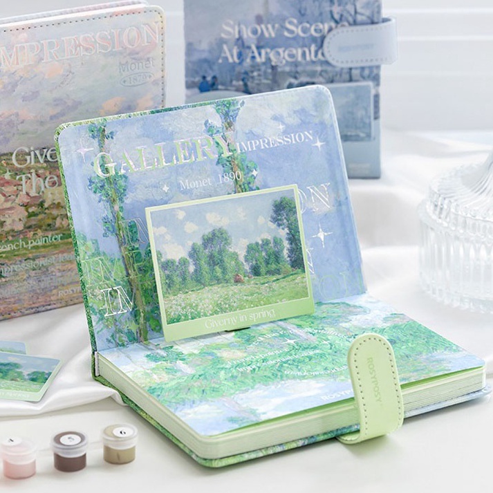 

Full Color Buku Diary Rosyposy Nature Pemandangan Korea Vintage Lucu Journal Agenda Impor Notebook Buku Catatan Unik Penutup KODE O9C9