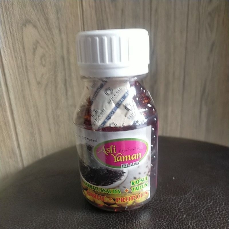 Habbatussauda asli Yaman 4 in 1 plus garlic