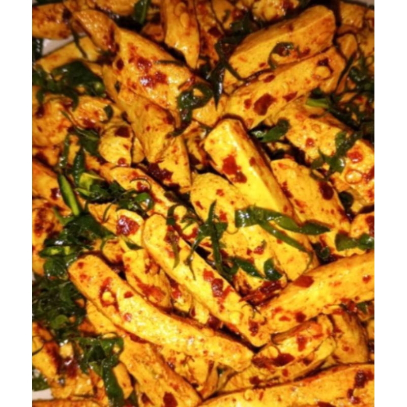 

Basreng pedas daun jeruk