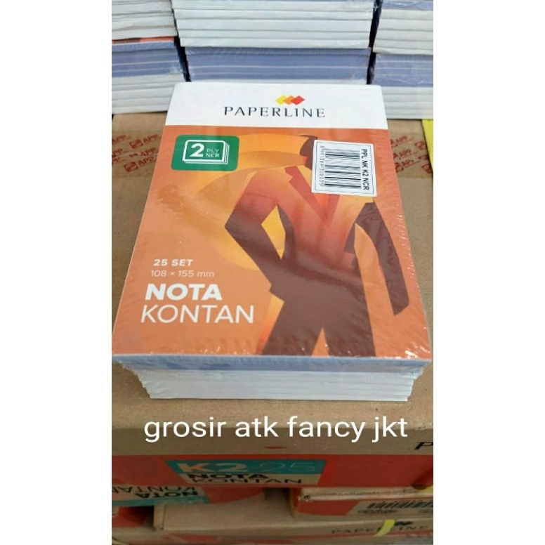 

KODE T1O6 1 buku Nota Kontan Paperline PPL 2 ply Kecil 2ply 2 rangkap