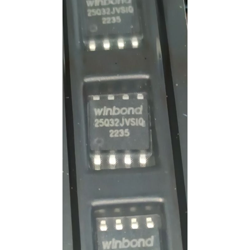 IC Eprom TV Winbond 25Q32 Request Firmware TV, IC 25Q32 ( 4Mb ) Isi Firmware TV