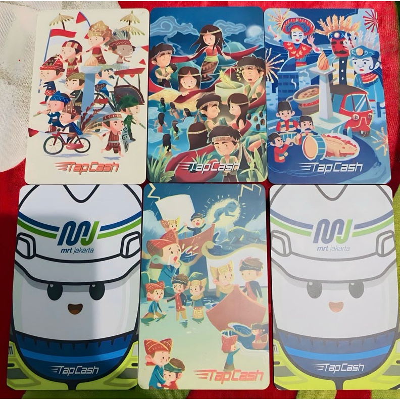 KODE J95V BNI TapCash LIMITED EDITION LEGENDA INDONESIA bisa NFC