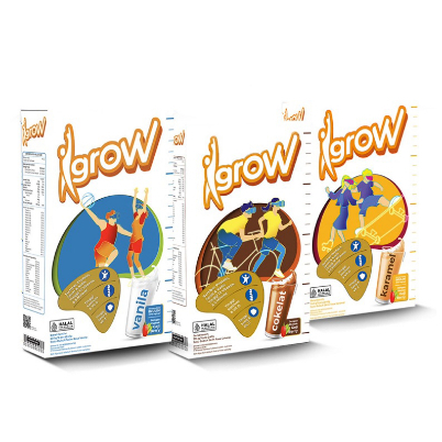 

Igrow box 5 sachet @48 gram ( susu nutrisi lengkap pertumbuhan anak )