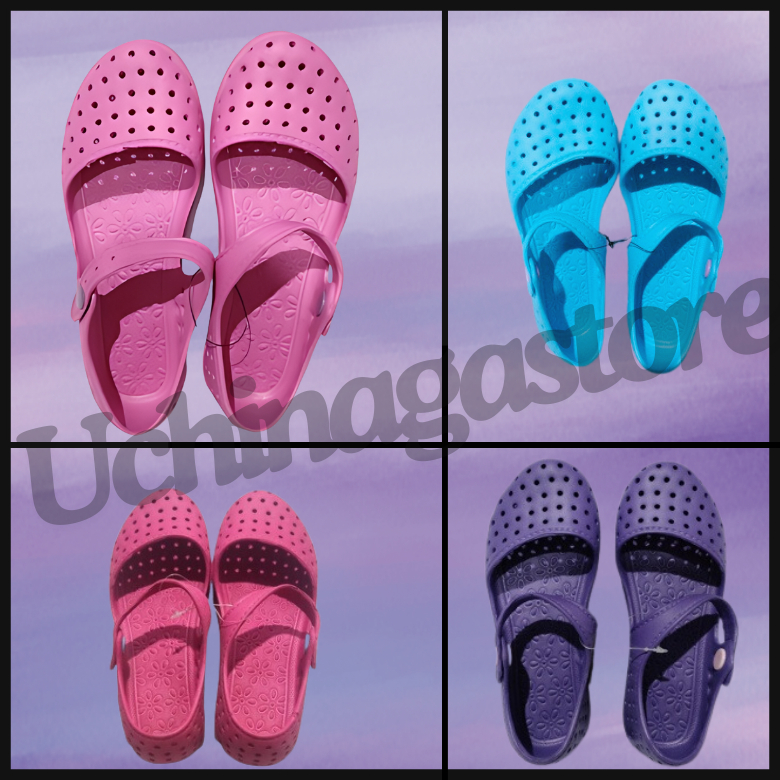 Sandal Anak Perempuan Sendal Cewek Komin pink biru ungu