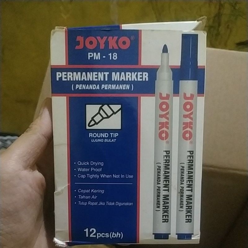 

joyko permanen marker blue