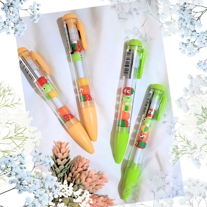 

pulpen gel fruit cubes lucu
