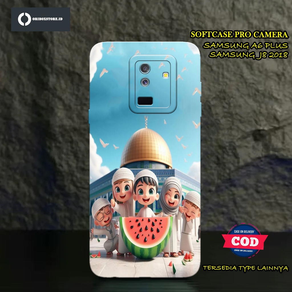 ORIBOXSTORE - Case SAMSUNG A6 PLUS / SAMSUNG J8 2018 Terbaru - Motif Muslim - Casing SAMSUNG A6+ / S