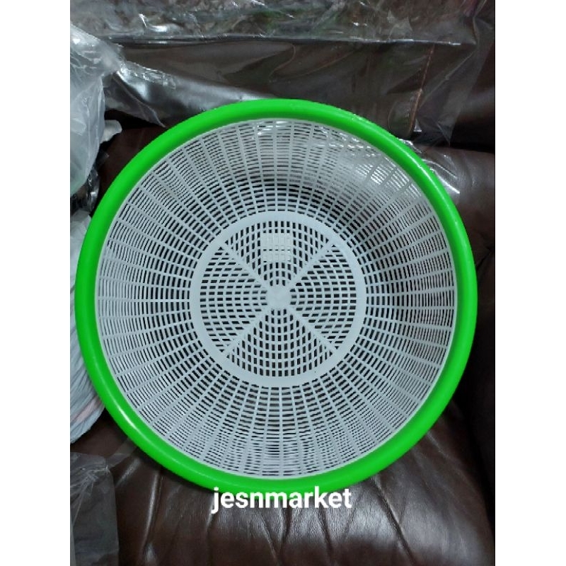 Bakul Plastik Kecil Nagata 914 / Baskom Saringan Cuci Sayur / Keranjang / Baskom Lubang