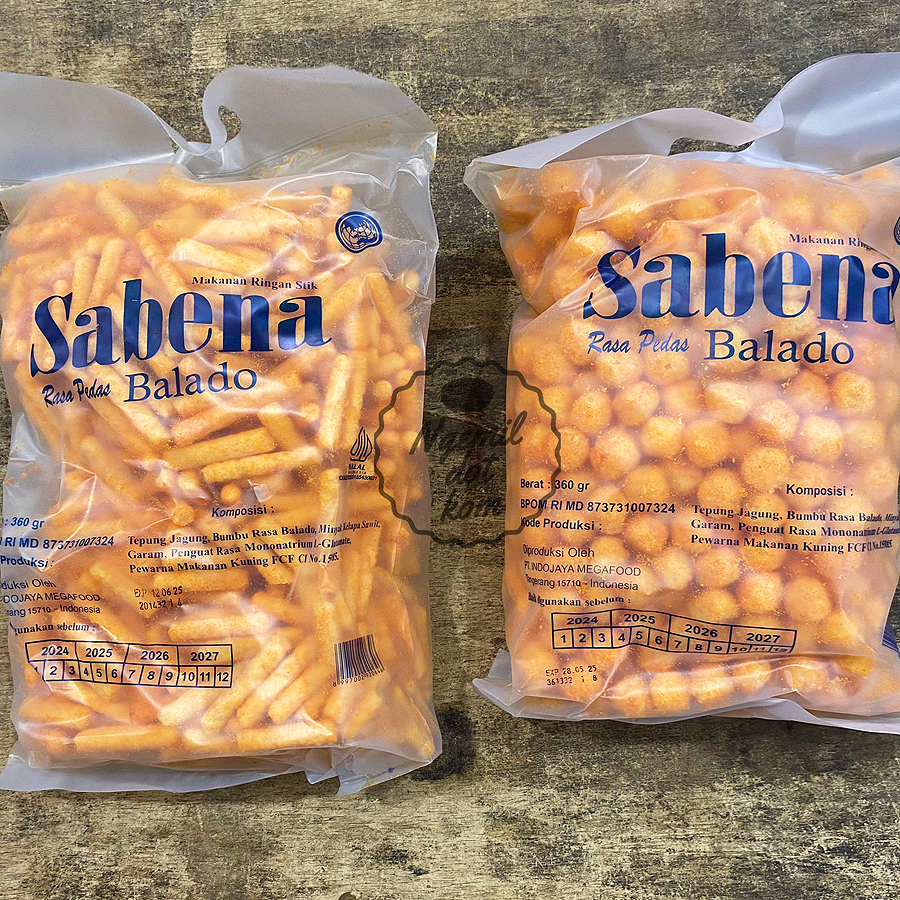 

SABENA SNACK / STIK BALL SABENA / CIKI STICK PEDAS BALADO