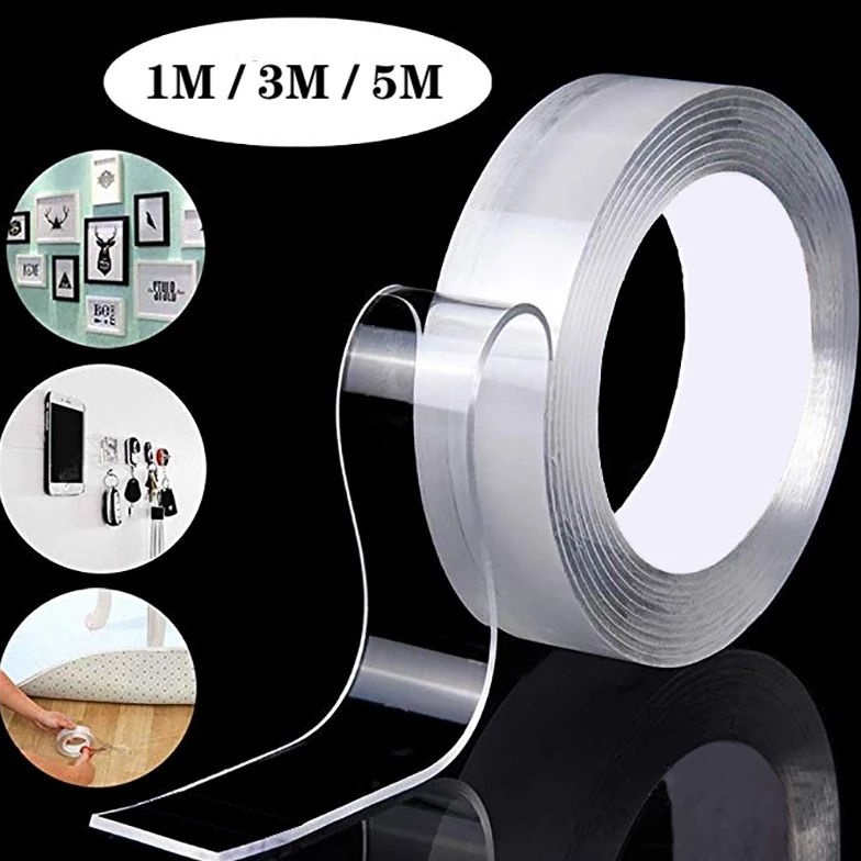 

DAHSYAT nano double tape bening tahan air waterproof magic tape 3m 5m ready