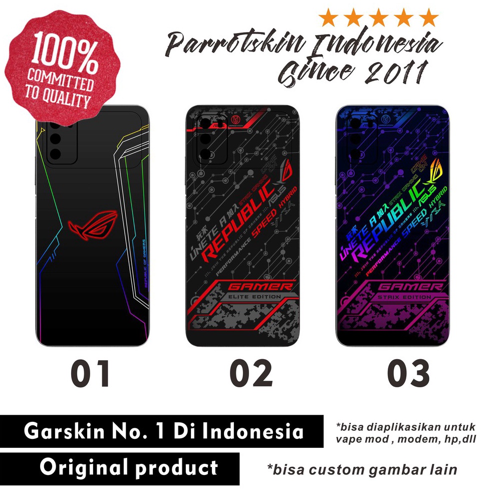 FANTASTIS Garskin Xiaomi Poco M3 x3 f2pro f1dll Rog Hype anti gores  jamur