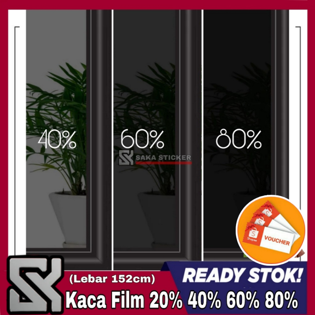 Stiker Kaca Film Jendela Rumah Minimalis