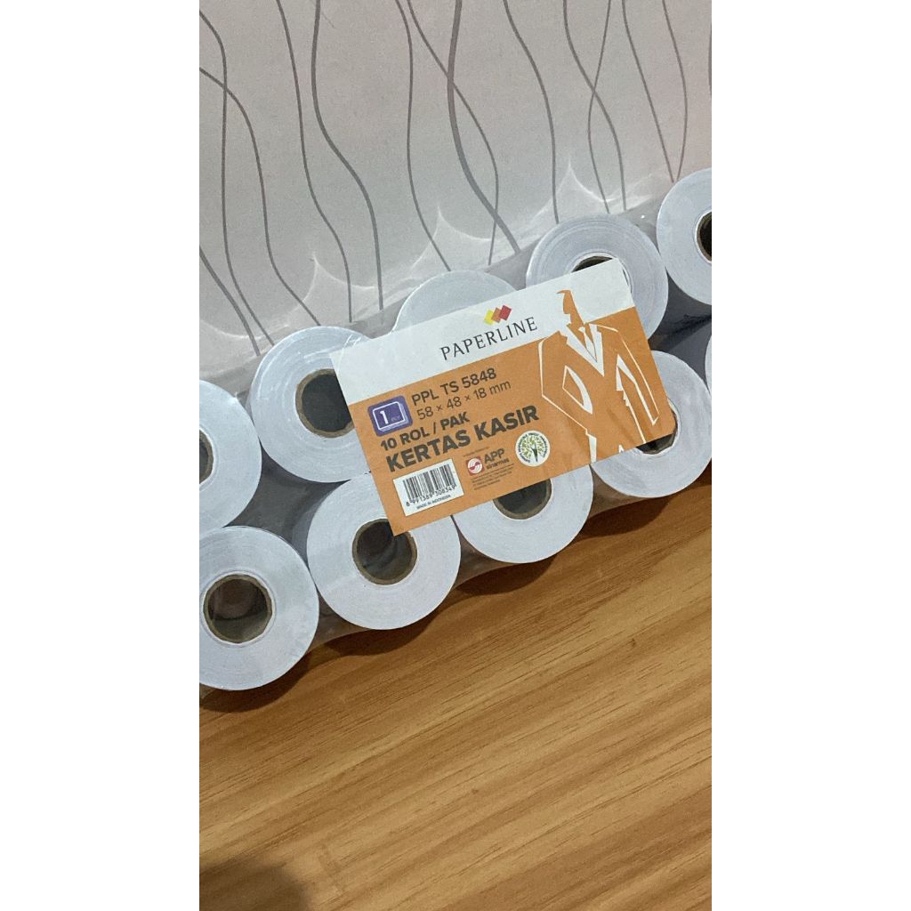 

Kertas Kasir PAPERLINE 58x48x18mm