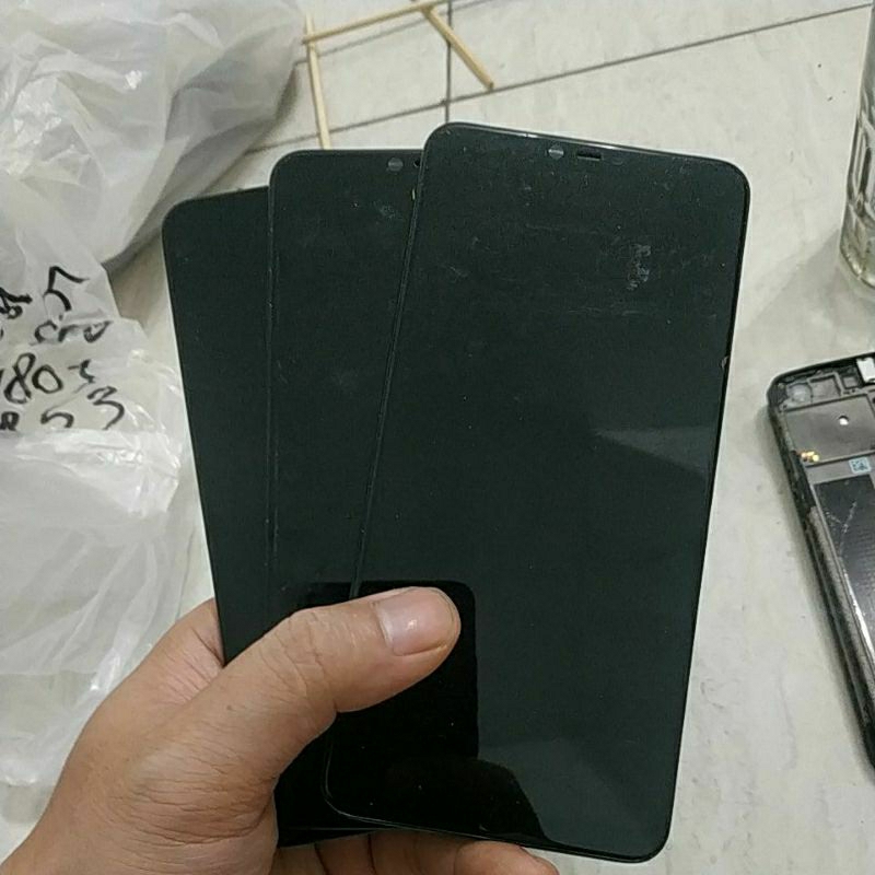 LCD FRAME BEKAS OPPO A3S CPH 1803 CEK DESKRIPSI