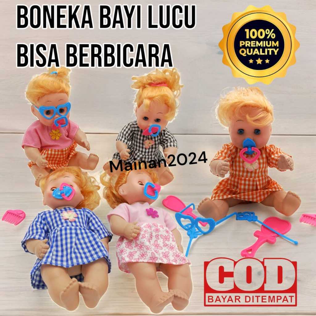 Boneka Lucu Bisa Berbicara Minan Anak Perempuan Boneka Susan