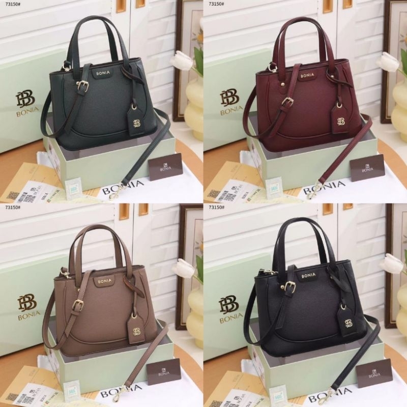 (POLOS) #73150 TAS BONIA WITH BOX