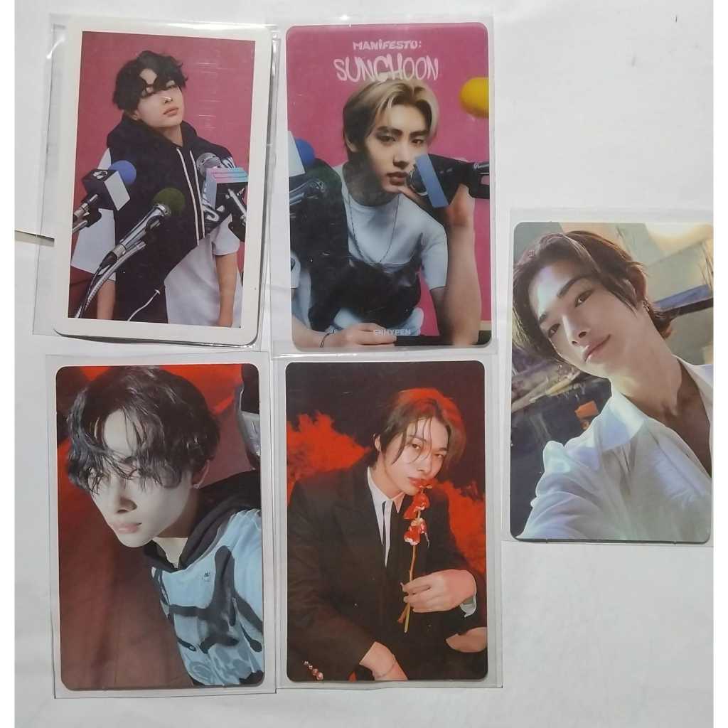 OFFICIAL PHOTOCARD ENHYPEN NIKI DARKBLOOD MANIFESTO BENE MDO WEVERSE LUCKYDRAW SOUNDWAVE LD PC