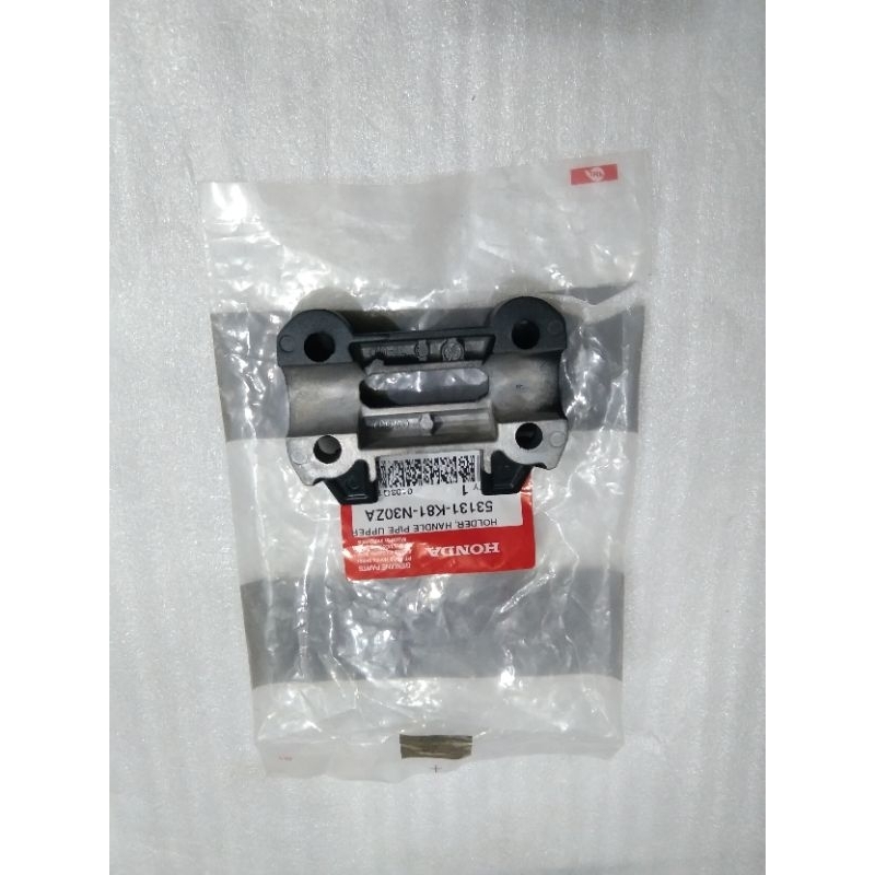 HOLDER STANG/RAISER DUDUKAN STANG/KLEMAN STANG BEAT STREET K81 ORIGINAL CHEMCO 100%