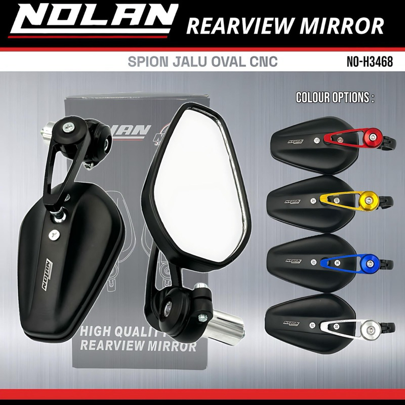 SPION JALU OVAL SPION BAR END CNC UNIVERSAL NMAX PCX AEROX VARIO FILANO GENIO FAZZIO STYLO XSR DLL