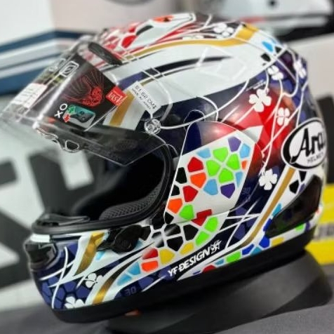 Helm Fullface Nakagami GP2 Helm Supercopy Helm TSR Helm Full Face
