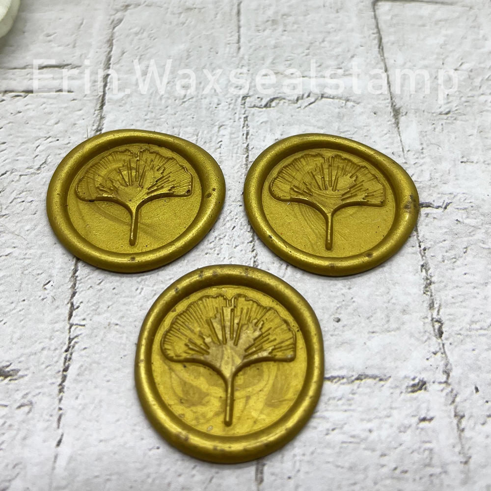 

Ginkgo Wax Seal Stamp Instant