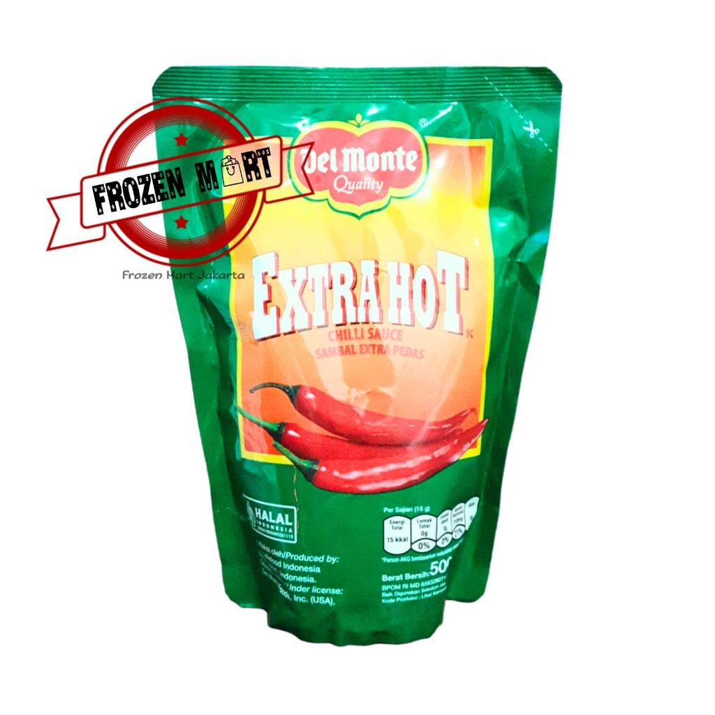 

DEL MONTE SausSaos Sambal Extra Pedas (Extra Hot Chilli Sauce) 500 Gr