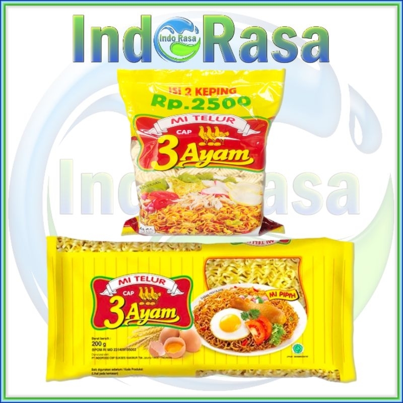 

Indofood Mi Telur Super 3 Ayam 120gr / 200gr