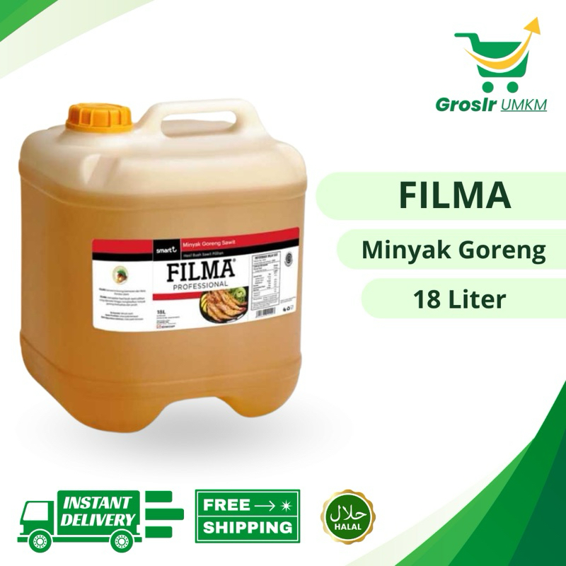 

Grosir UMKM - FILMA PROFESSIONAL COOKING OIL (18L - JRC)