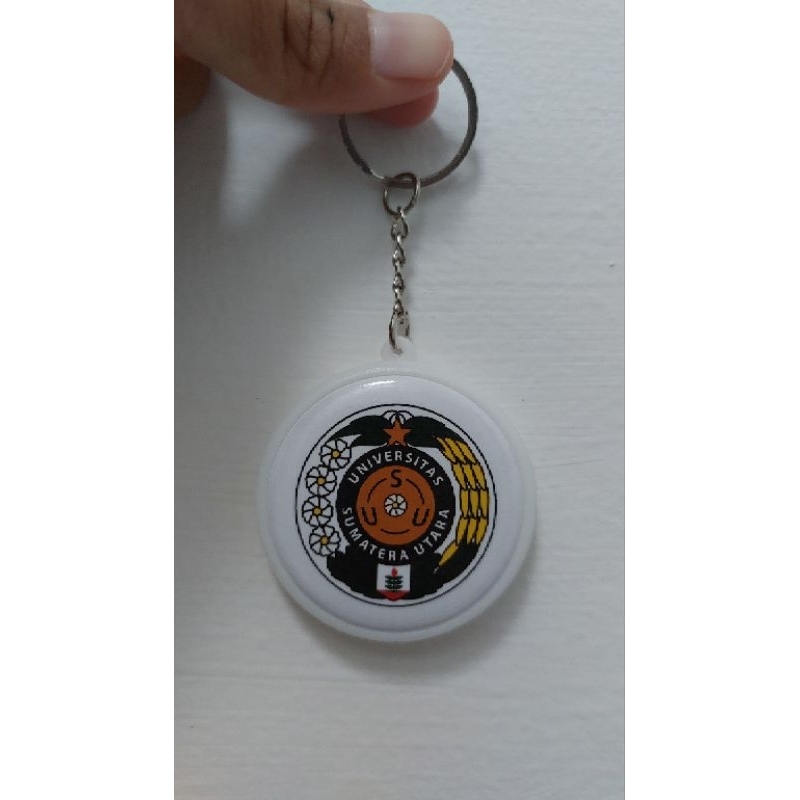 Gantungan Kunci Universitas Sumatera Utara 2 sisi