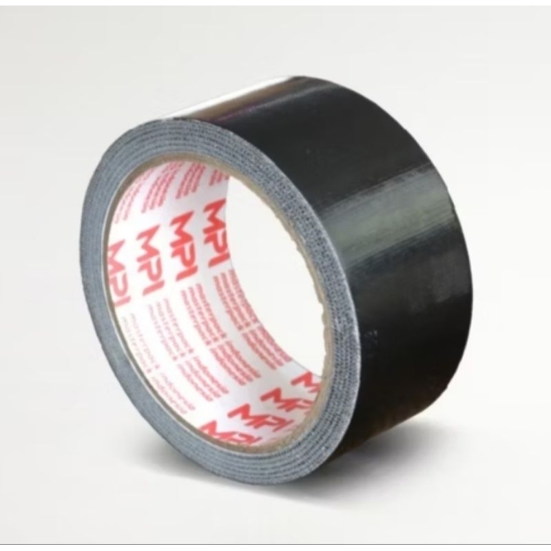 Lakban kain hitam 5cm panjang 12 meter