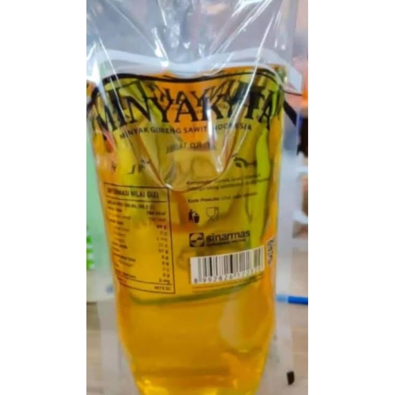 

minyak goreng refil 1liter sinarmas