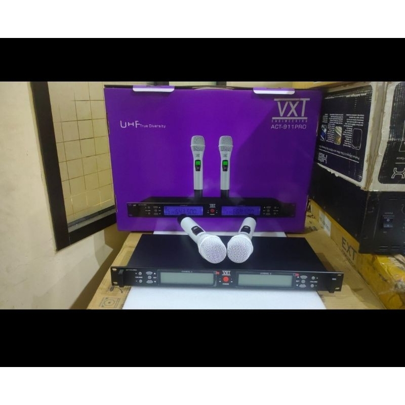 MIC WIRELESS VXT ACT 911PRO MICROPHONE VXT ACT 911 PRO HANDHELD