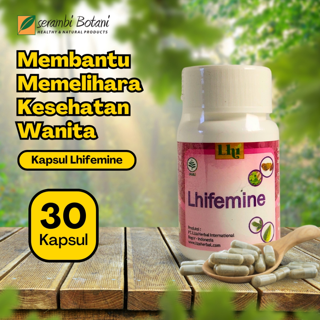 Kapsul Lhifemine - Membantu Memelihara Kesehatan Wanita