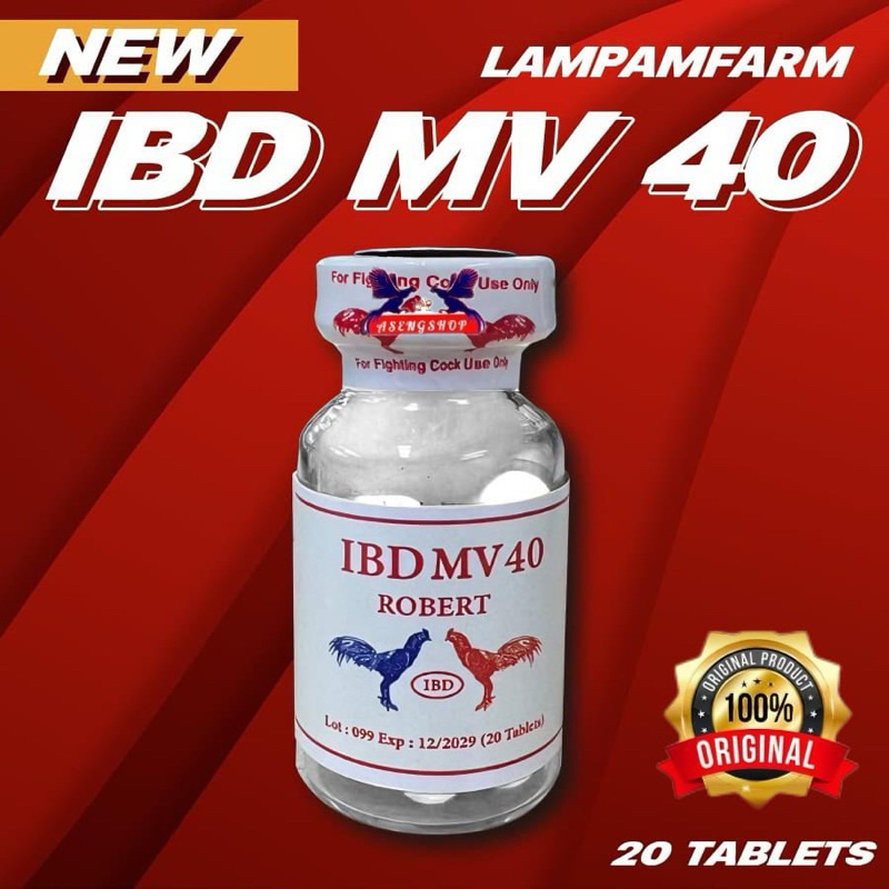 LAMPAM IBD MV 40 isi 20pil Import Thailand