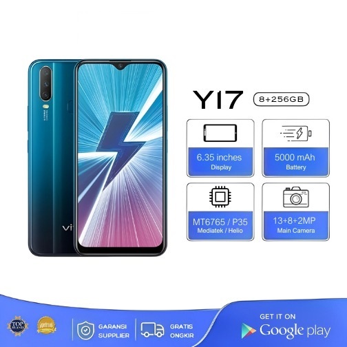 VIVO Y17/HP MURAH/ HP VIVO RAM 8+256GB Fullset