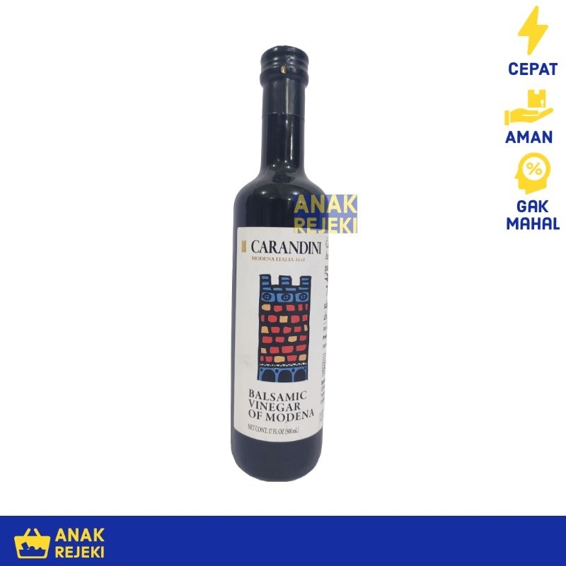 

Carandini Balsamic Vinegar of Modena 500ml - Blue Tower Cuka Balsamic