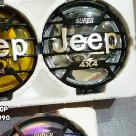 Lampu Sorot Fog Lamp Jeep 4x4 6" ukuran 6 inchi