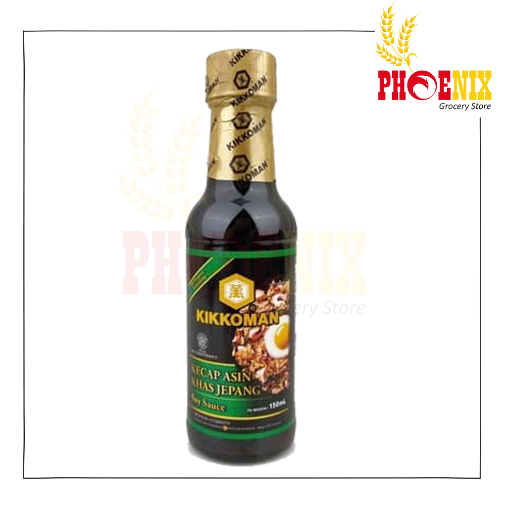 

Kikkoman Soy Sauce kecap asin khas jepang 150 ml