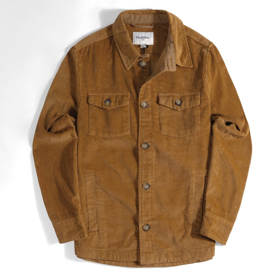 Jaket Corduroy Mens Trucker Jacket