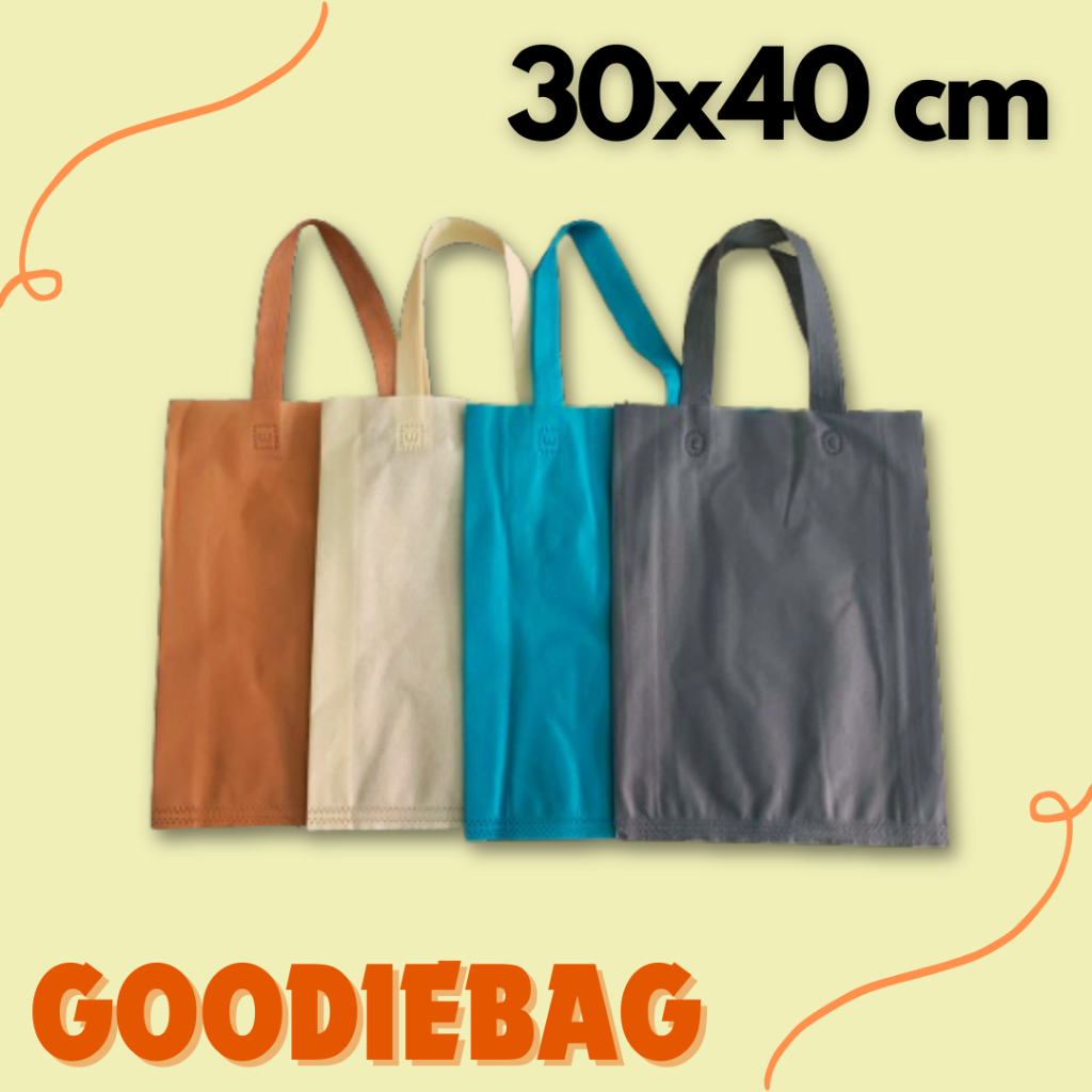 

GOODIEBAG 1 Lusin isi 12 TAS SPUNBOND 30x40 CM