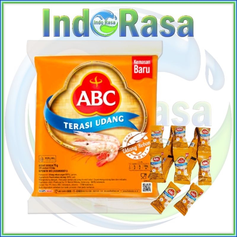 

Terasi Udang ABC 3,8gr x 10 pcs