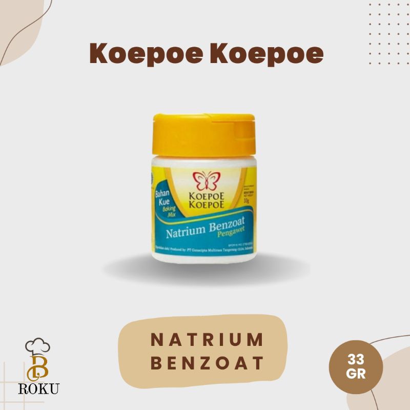 

Koepoe Koepoe Natrium Benzoat 33 gr