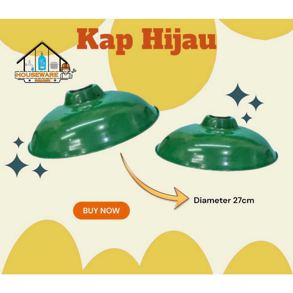 Kap Hijau WD Kap Lampu Jalan [ Mini dan Tanggung ]
