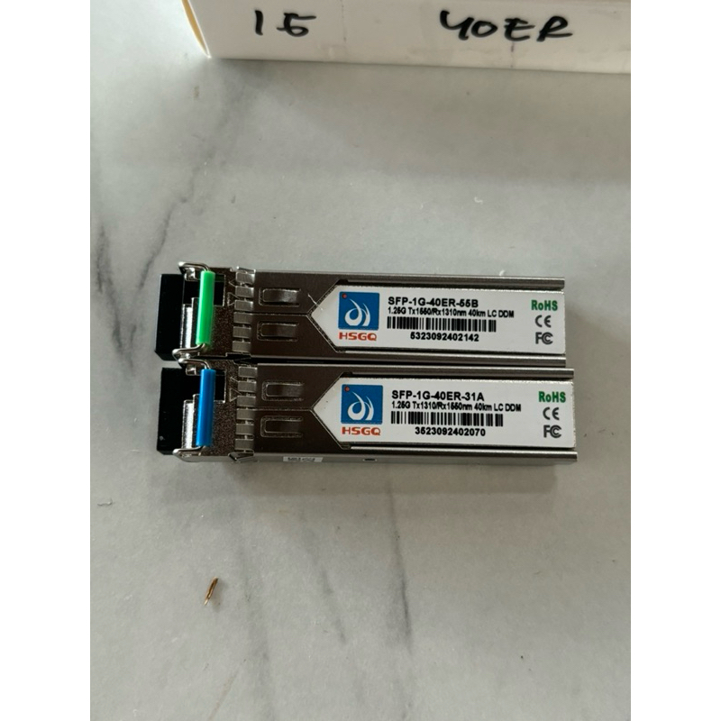HSGQ SFP-1G-40ER-31A/55B 1.25G Bidi LC 40 km SM SFP Transceiver SEPASANG
