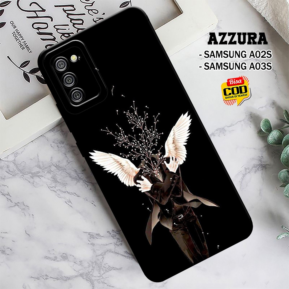 AZZURA - Softcase Samsung  A02s / A03s Terbaru - Aesthetic Case - Case Samsung  A02s / A03s - Casing