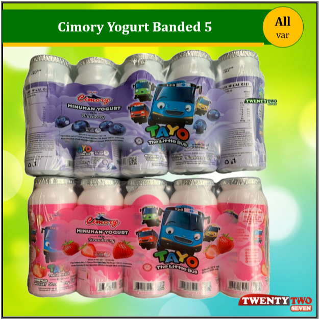 

Cimory Yogurt Drink Banded Blueberry Strawberry 65 ml [5 PCS]