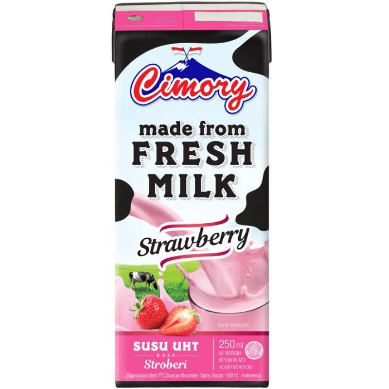 

CIMORY UHT FRESH MILK STRAWBERRY TPK 250ml