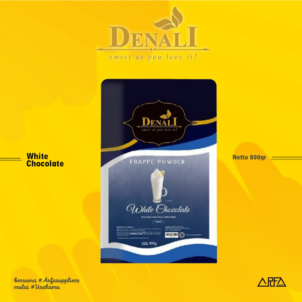 

Denali Powder Minuman White Chocolate